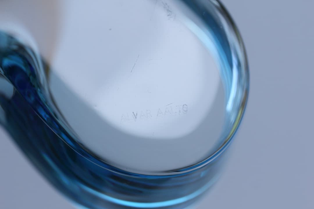 5367 ラグーンブルー　アアルトボウル　50mm × 195mm　イッタラ