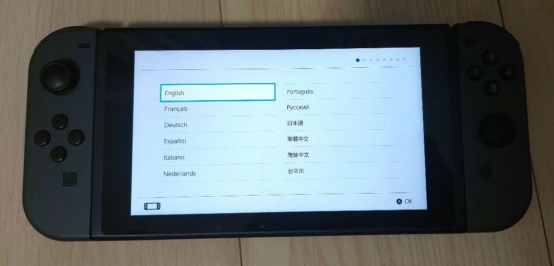 Nintendo Switch 本体 グレー キャリングケース付き