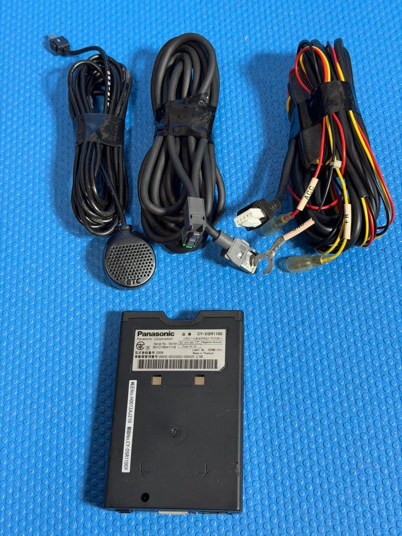 Panasonic CY-DSR110D ETC車載器 ナビ連動ケーブル付