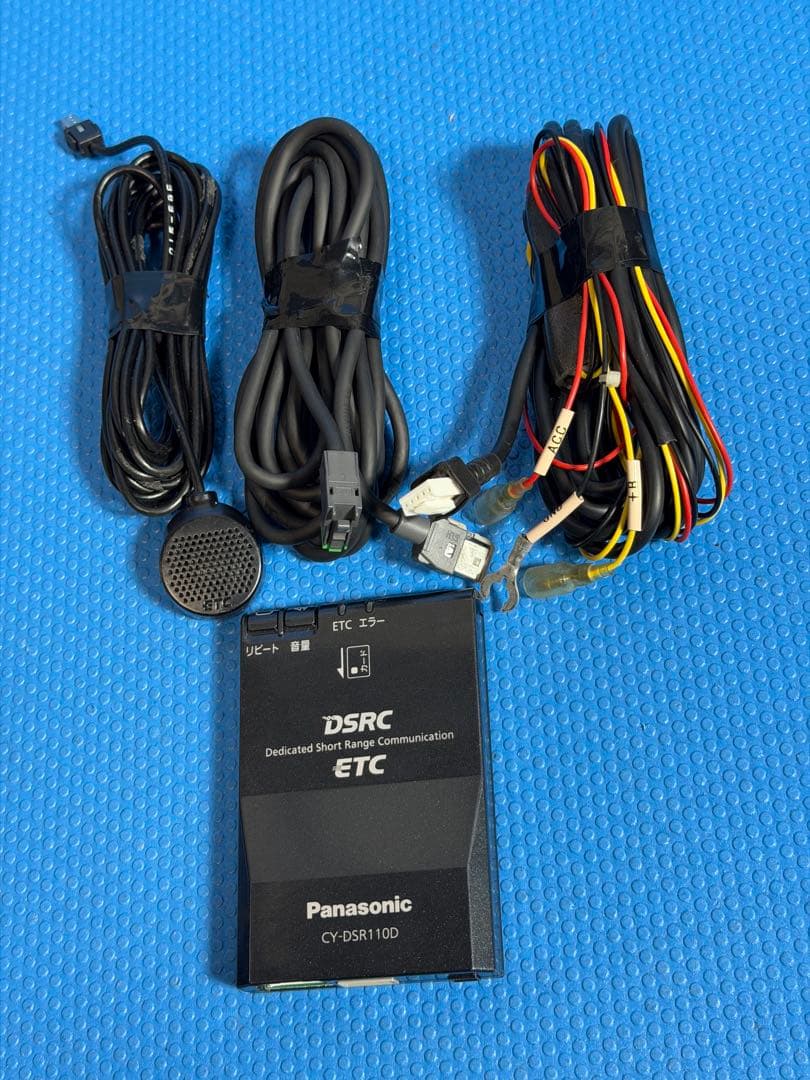 Panasonic CY-DSR110D ETC車載器 ナビ連動ケーブル付