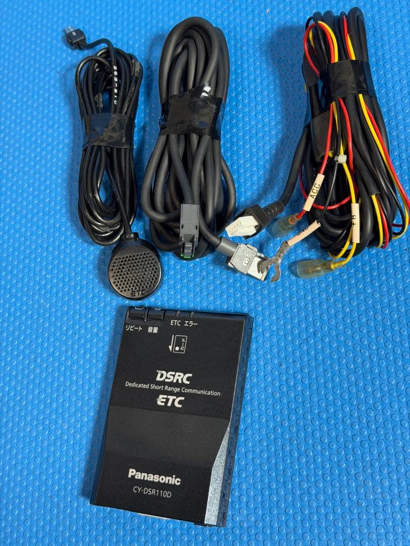 Panasonic CY-DSR110D ETC車載器 ナビ連動ケーブル付