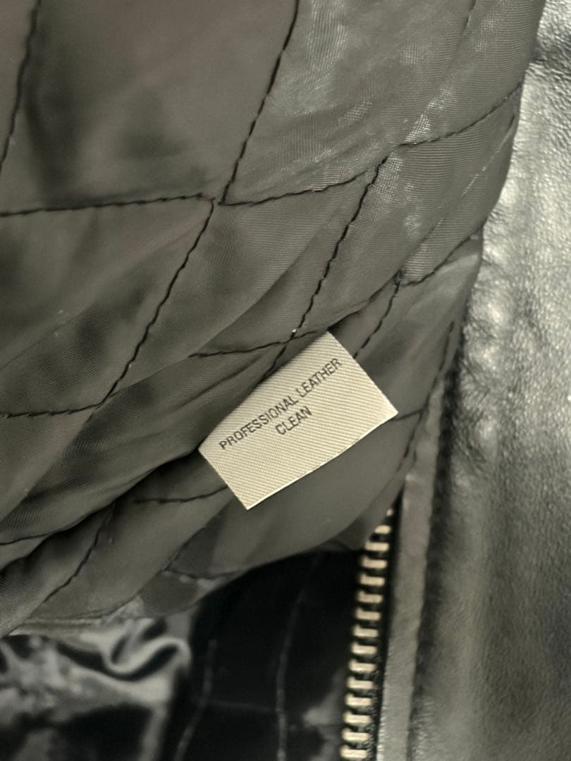 KING SIZE 90s ダブルライダースジャケット 5XL デッドストック