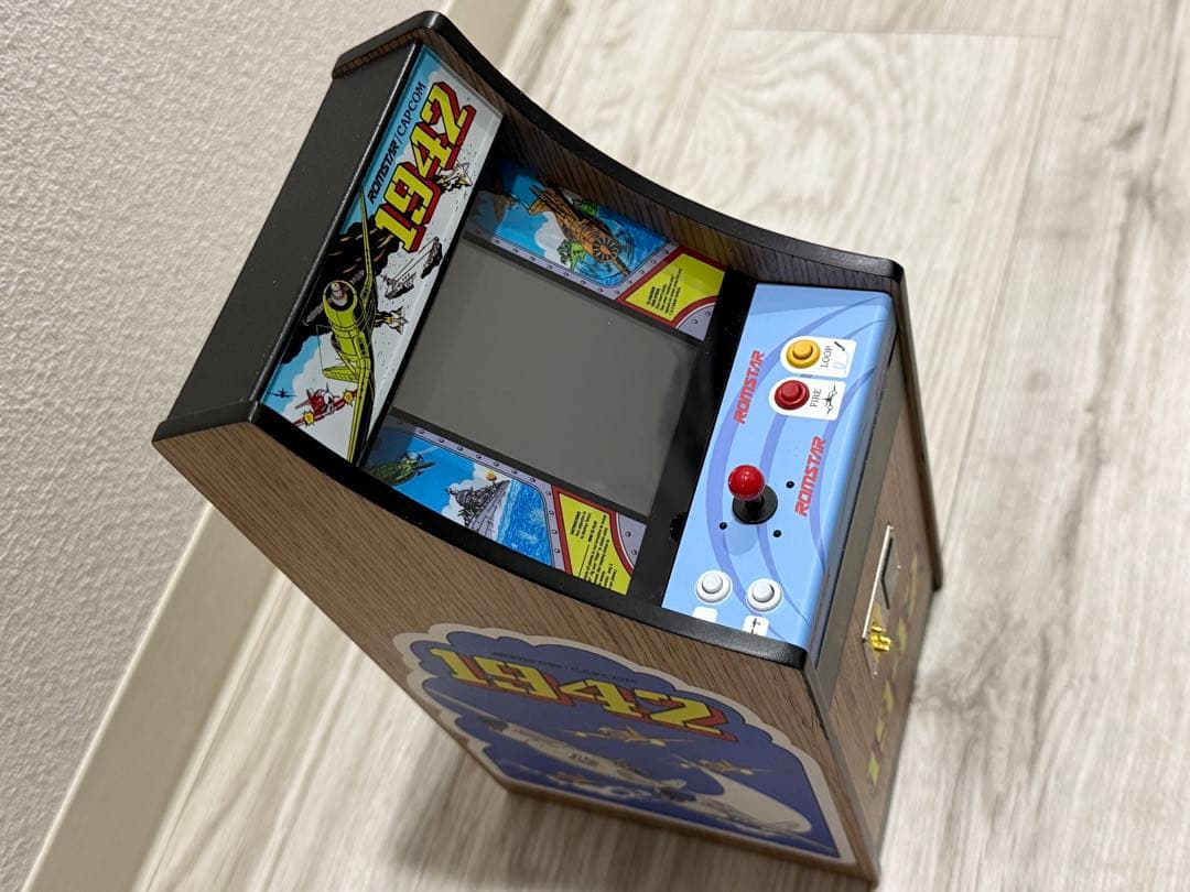 (中古)CAPCOM 1942 1/6スケールミニアーケードゲーム機械
