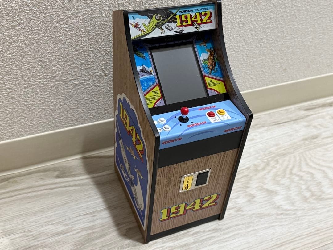 (中古)CAPCOM 1942 1/6スケールミニアーケードゲーム機械