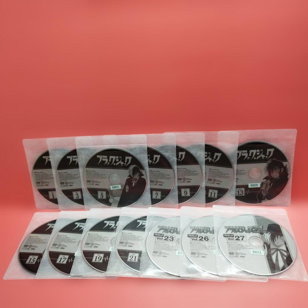 訳あり25巻 抜け セット　ブラックジャック DVD 28巻セット