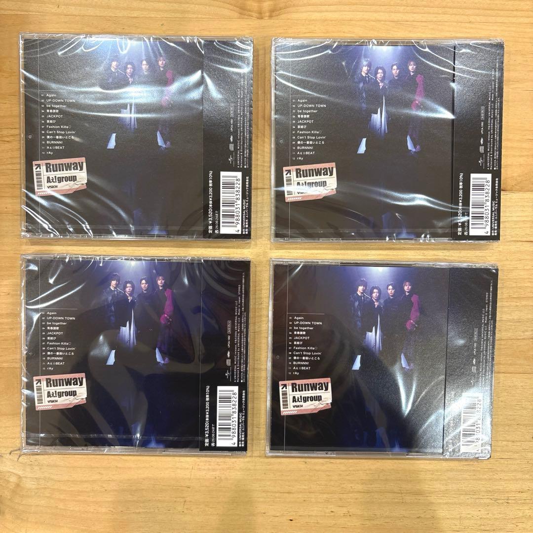 Aぇ! group Runway 通常盤 帯あり