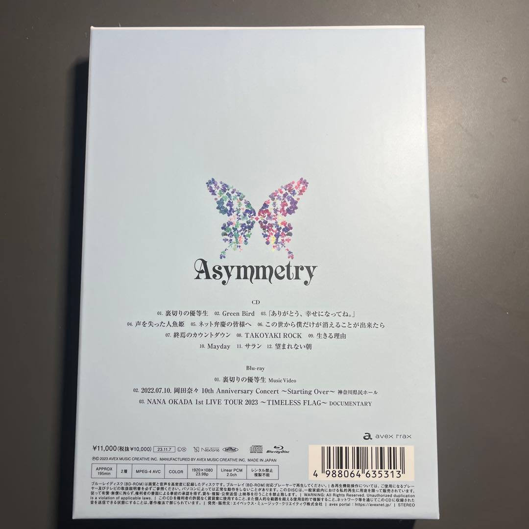 K-POP・アジア NANA OKADA Asymmetry DVD