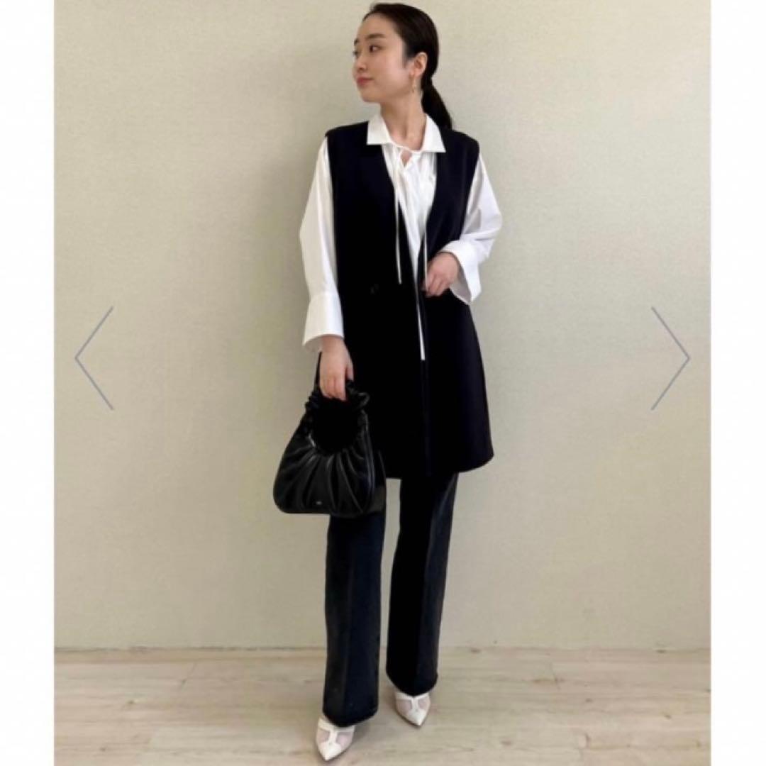 Ballsey ドライアムンゼン Vネックジレ ネイビー 36 トゥモローランド