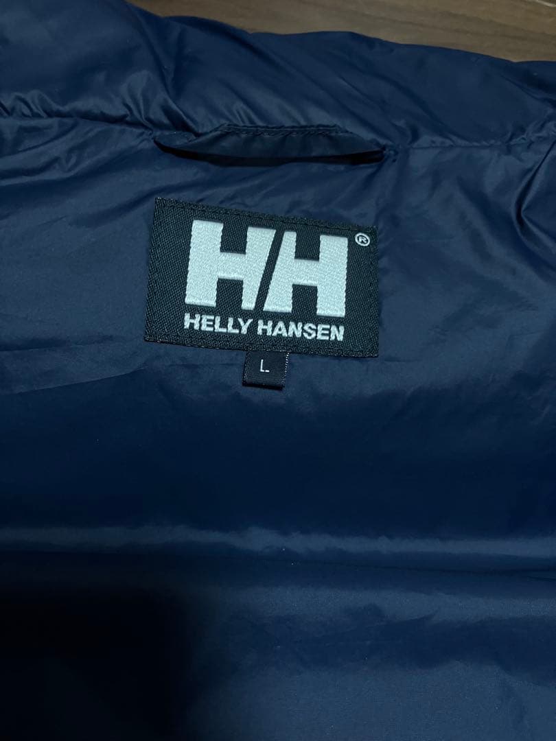 HELLY HANSENヘリーハンセンのダウンベスト　Lサイズ　送料無料