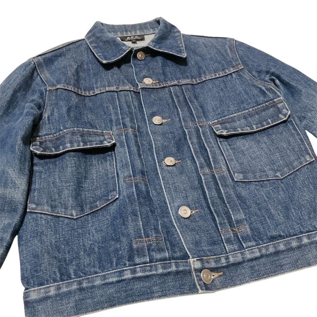 A.P.C 90s ヴィンテージ　2nd赤耳 デニムジャケット　日本製　蜂の巣