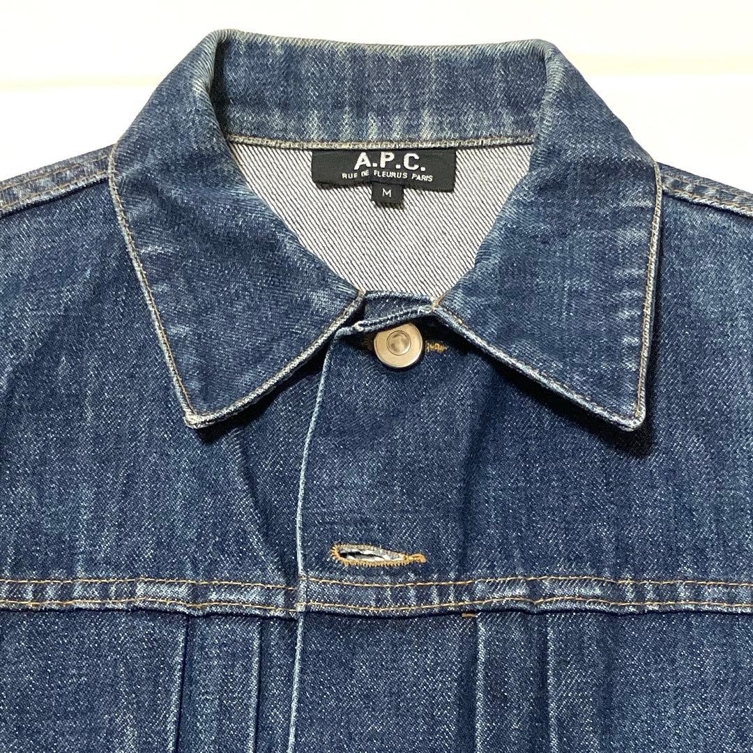 A.P.C 90s ヴィンテージ　2nd赤耳 デニムジャケット　日本製　蜂の巣