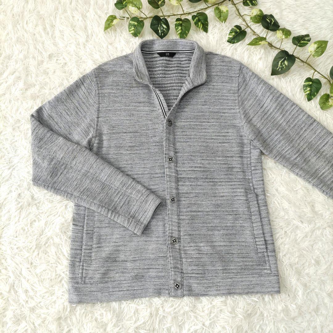 【未使用】23区HOMME　カットジャケット　サイズ50(XL)　グレー