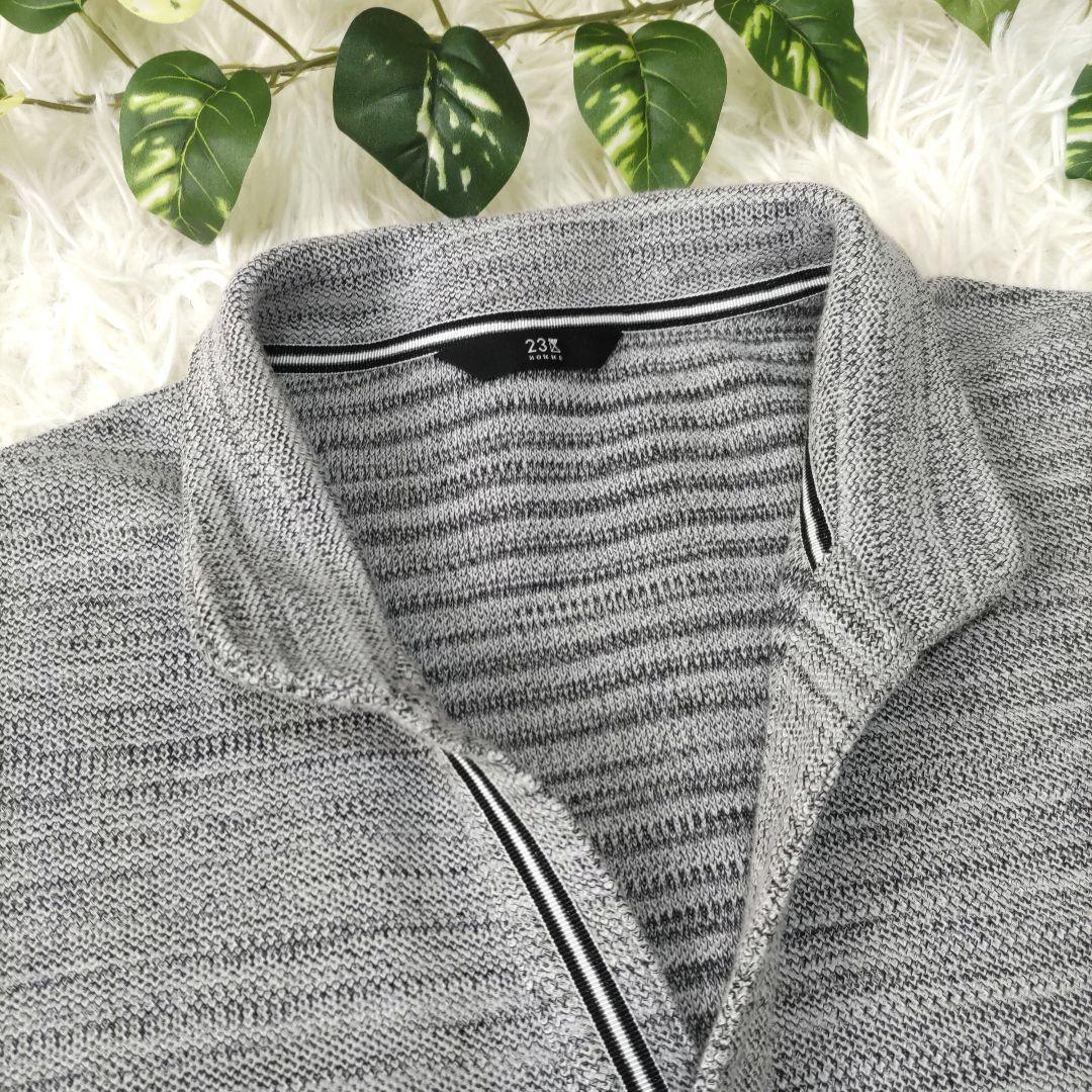 【未使用】23区HOMME　カットジャケット　サイズ50(XL)　グレー