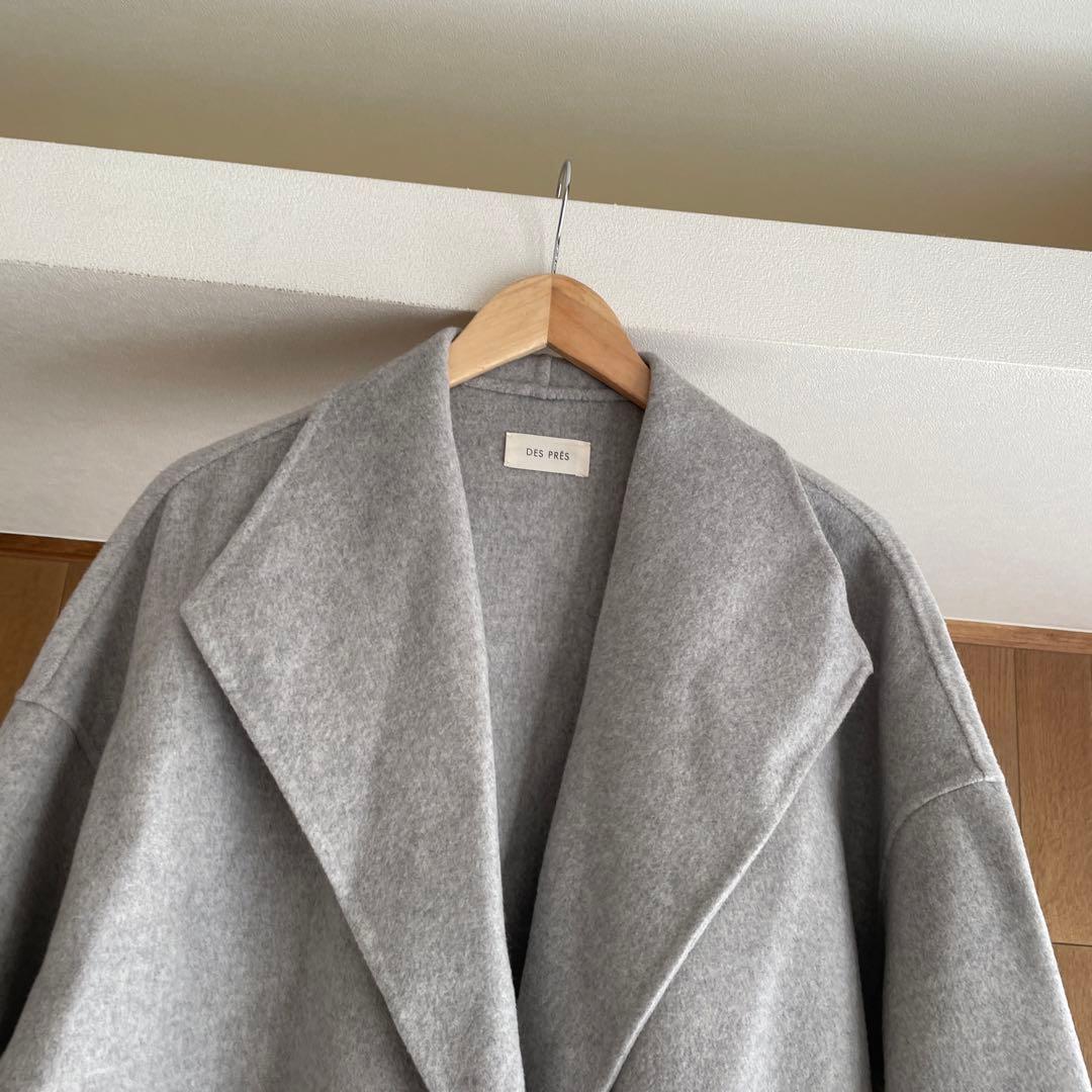 デプレ　DES PRES ダブルフェイスメルトンビーバー ショートコート
