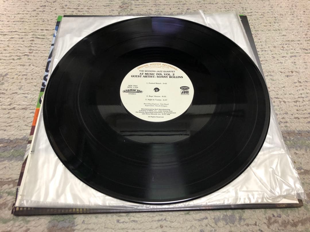 MFSL MJQ At Music Inn Volume 2 高音質 LP 廃盤