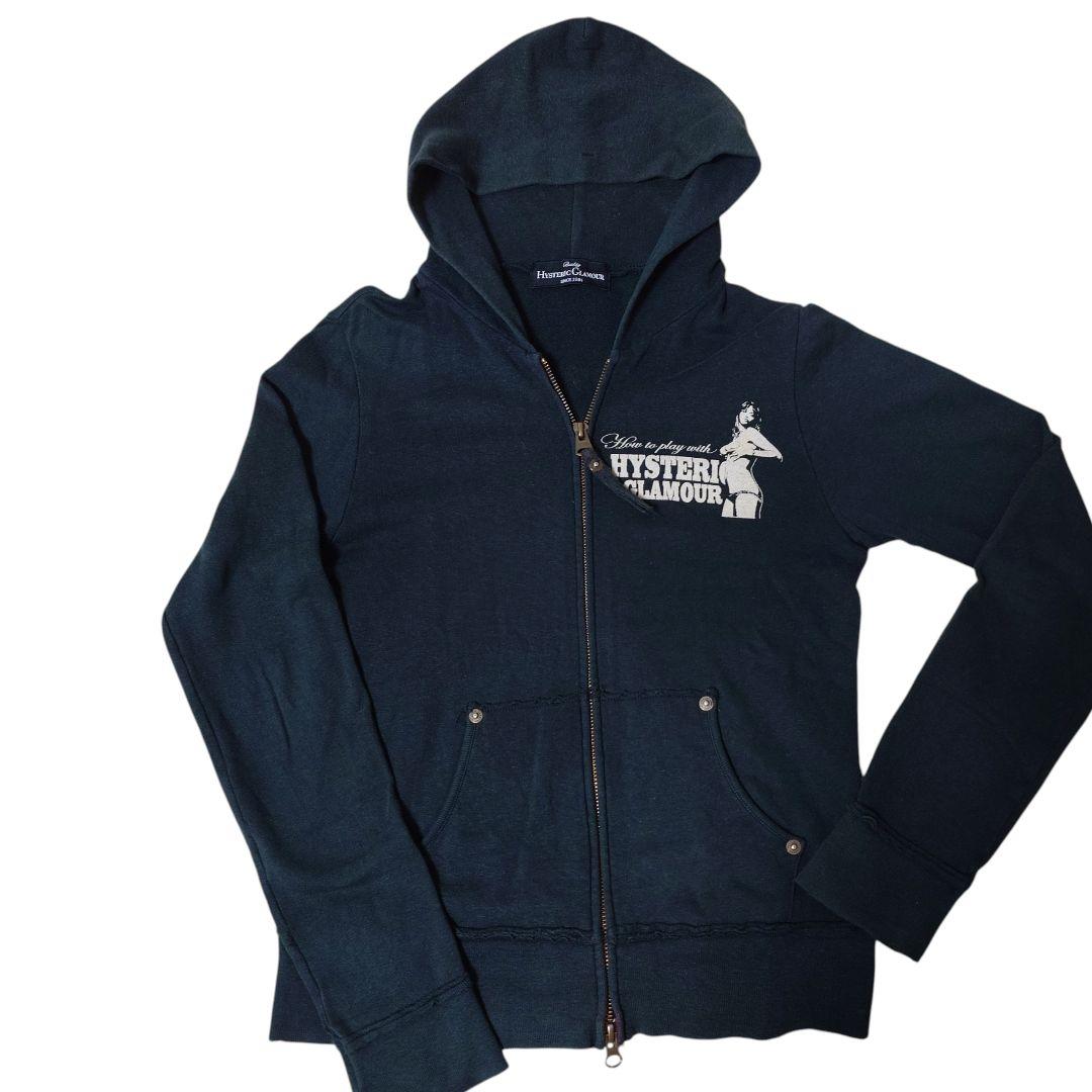 HYSTERIC GLAMOUR パーカー ブラック