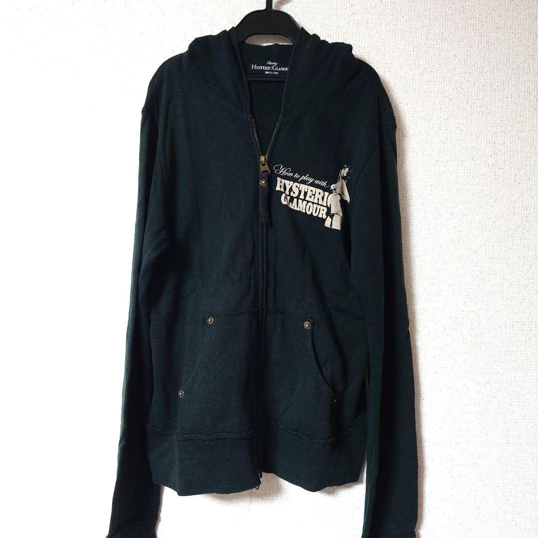 HYSTERIC GLAMOUR パーカー ブラック