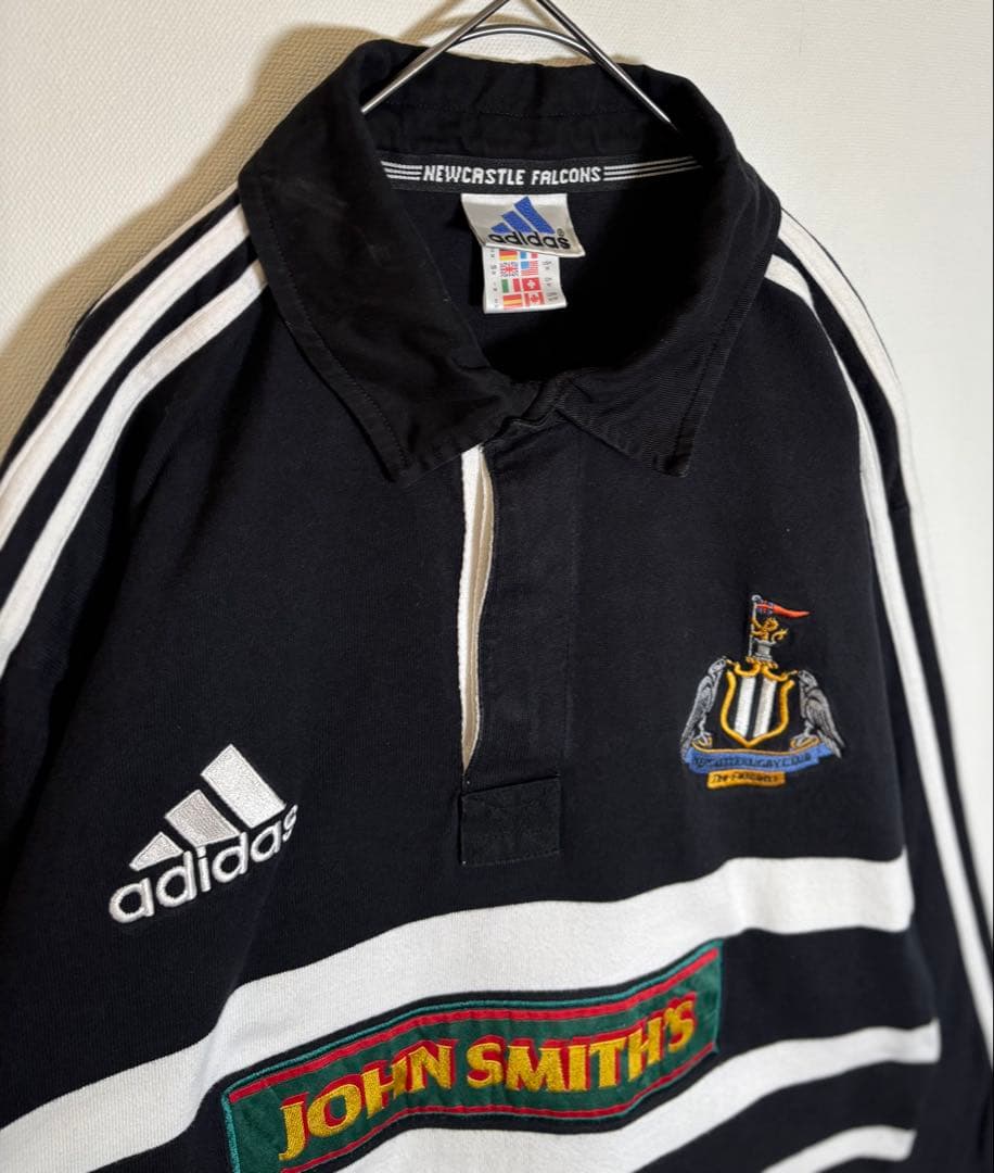 adidasアディダス NEWCASTLE RUGBY CLUBラガーシャツ