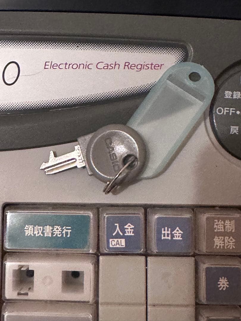 表*市様 CASIO カシオ 電子レジスター TE-2000 レジ 店舗用品