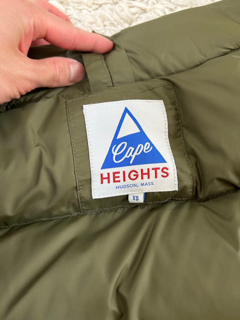 Cape Heights ダウンベスト XS オリーブ