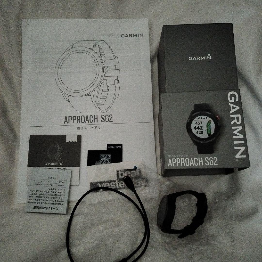 GARMIN GPSゴルフウォッチ　approach S62