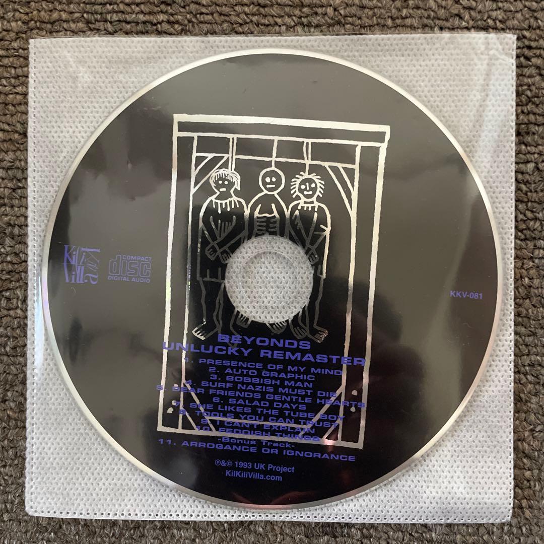 BEYONDS／UNLUCKY LP+CD+DVD パンク ハードコア