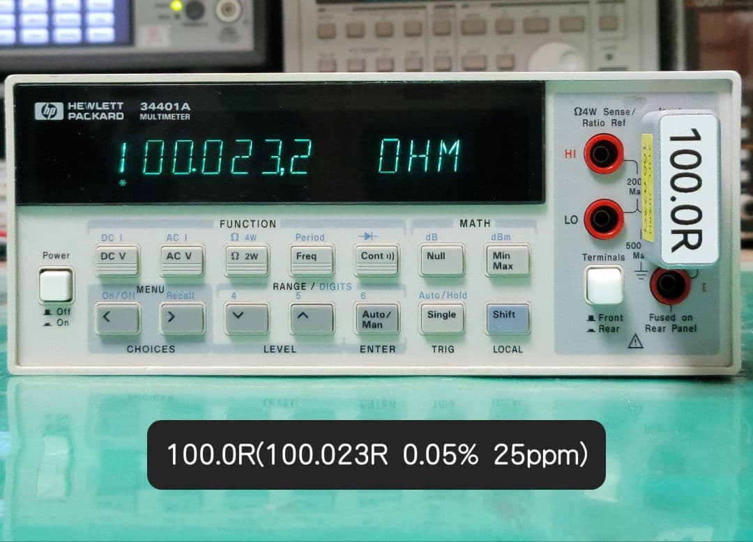 HP 34401A 6.5桁 DIGITAL MULTIMETER ソリッド仕様