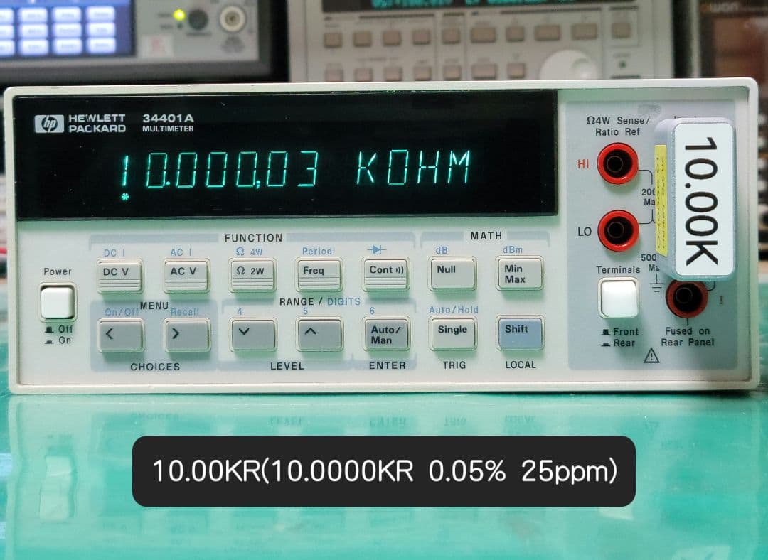 HP 34401A 6.5桁 DIGITAL MULTIMETER ソリッド仕様