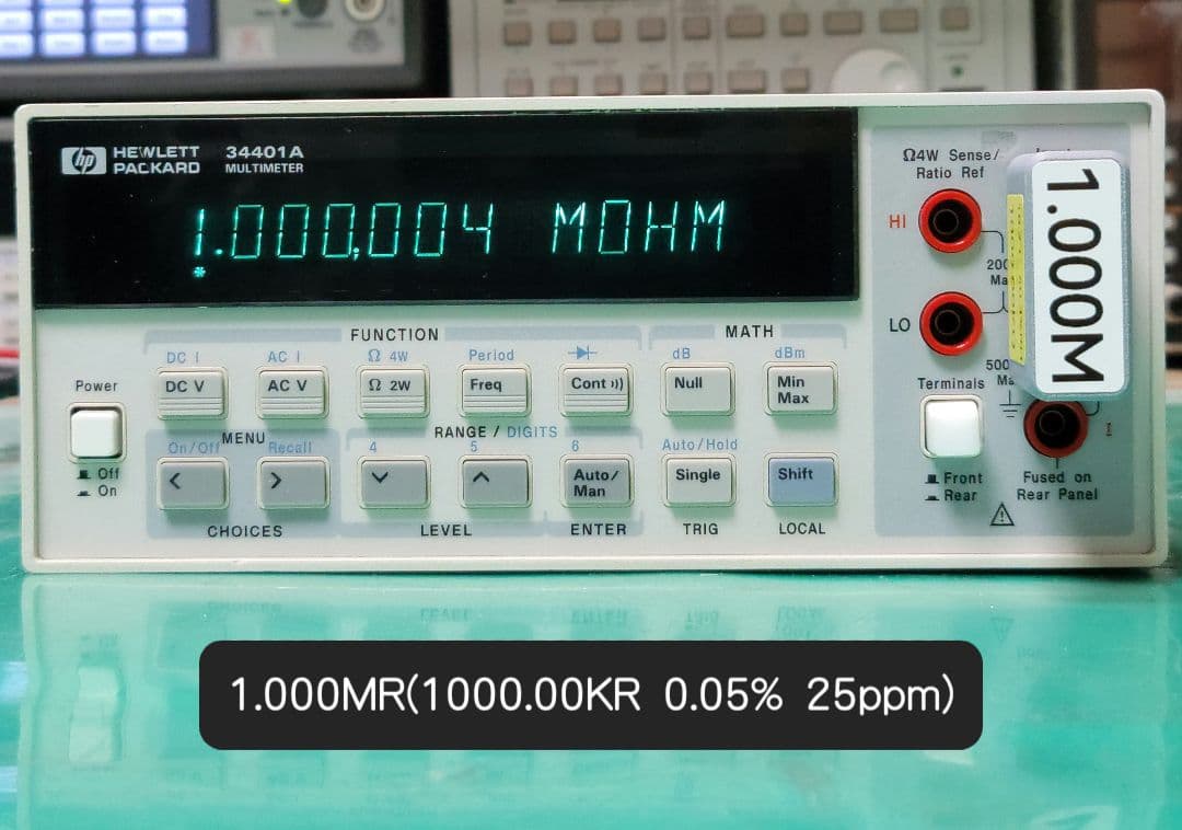 HP 34401A 6.5桁 DIGITAL MULTIMETER ソリッド仕様