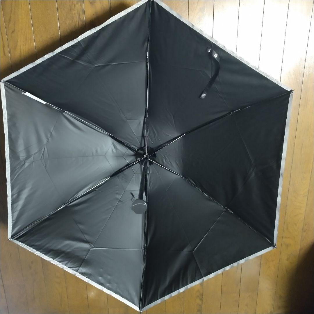 未使用タグ付アニエスベー晴雨兼用折りたたみ傘 ミントグリーン軽量UV遮光遮熱