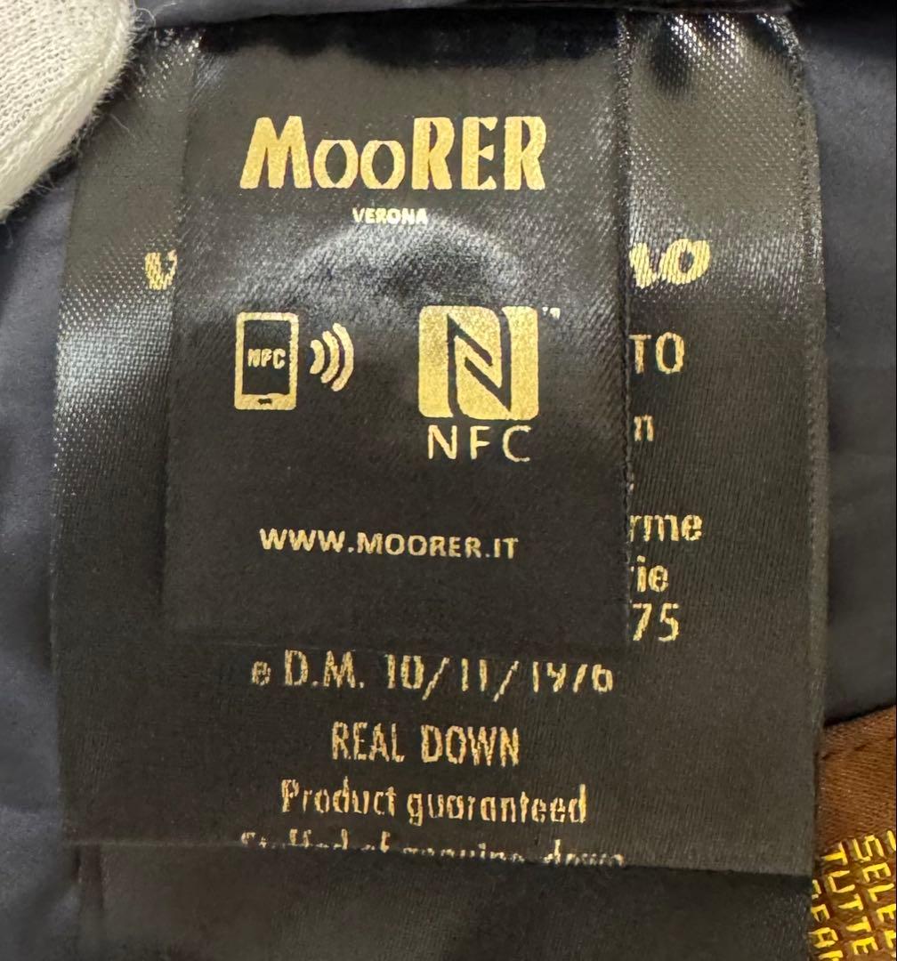 【美品】MOORER FIRE-WK ムーレー ダウンベスト 46