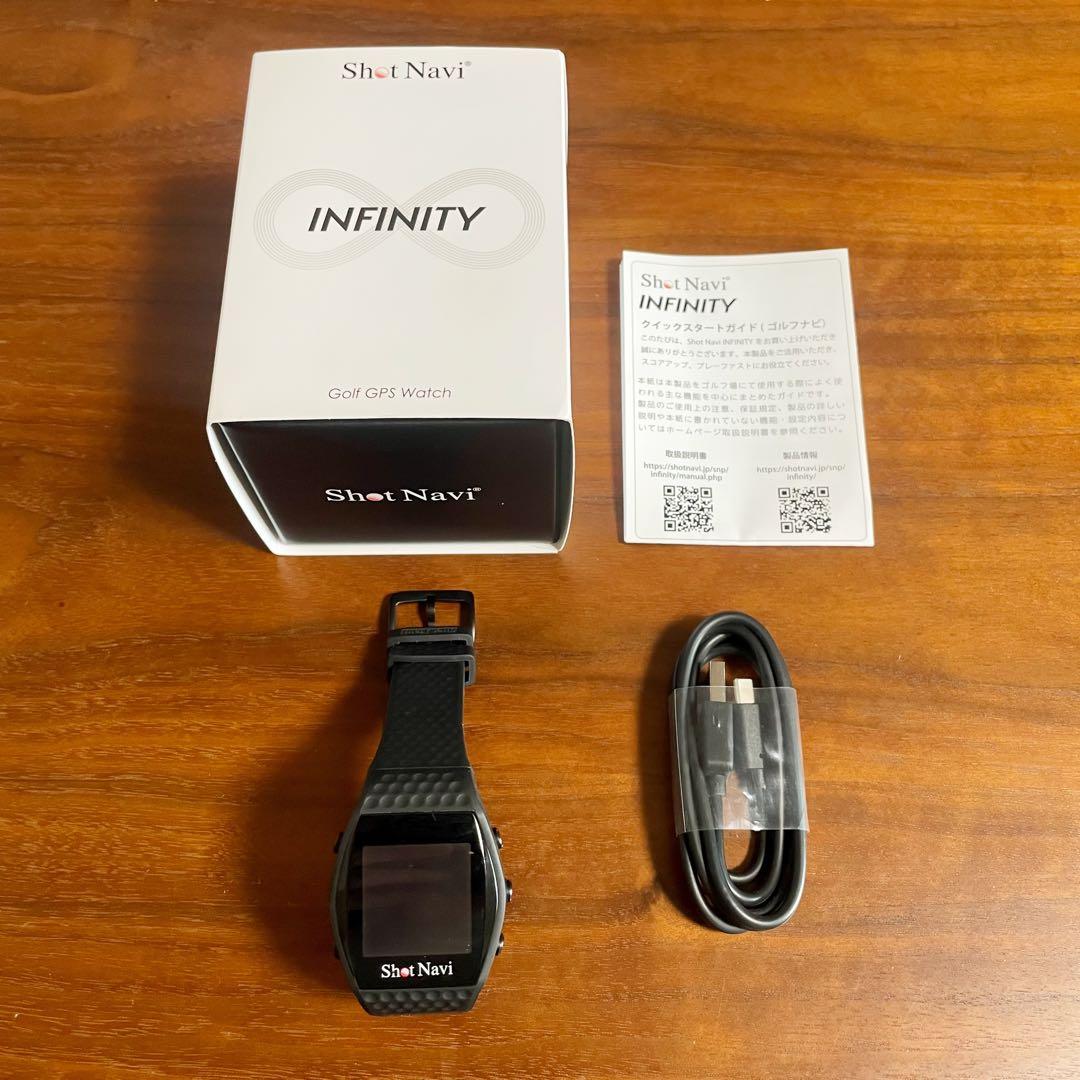 ショットナビ　INFINITY ゴルフ　golf GPS ウォッチ