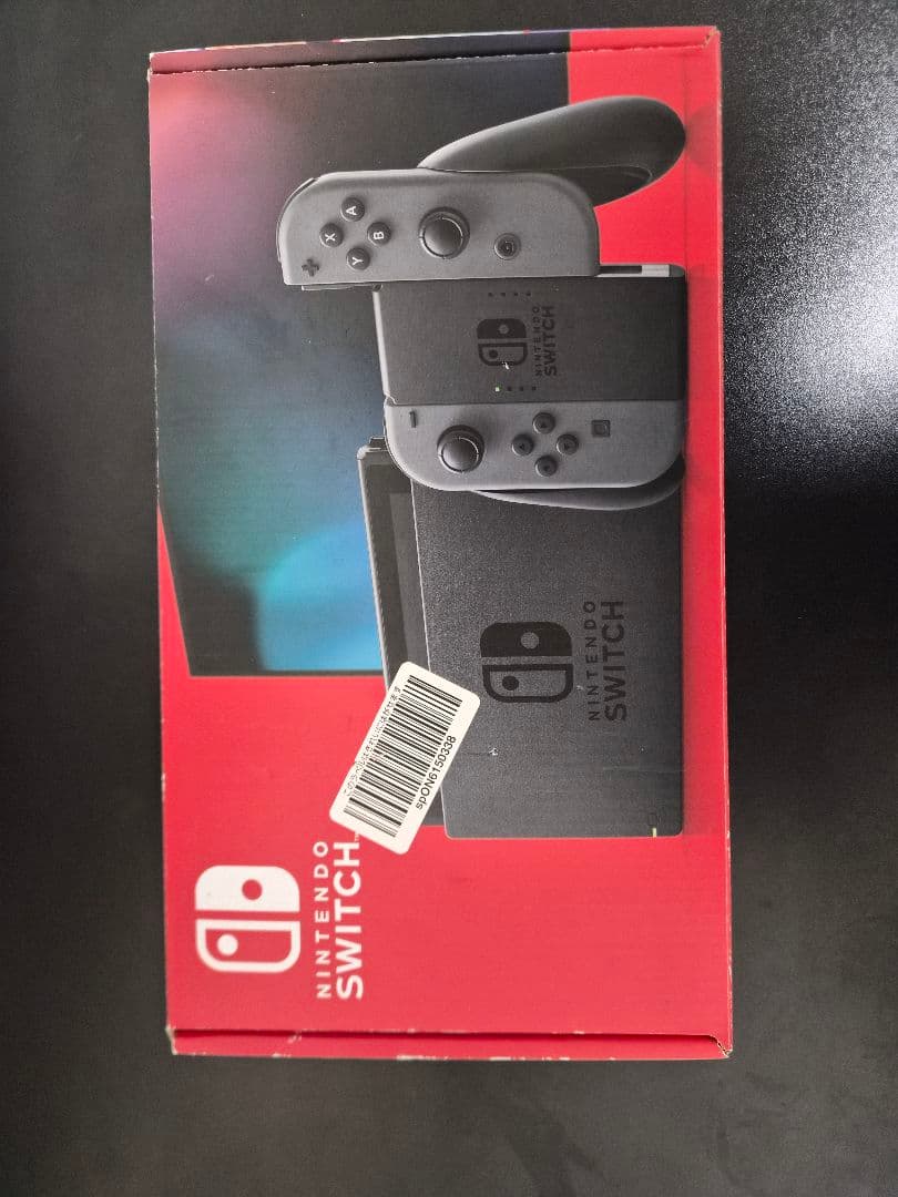 の*ぃ様 Nintendo Switch グレー 本体 ジョイコン付き
