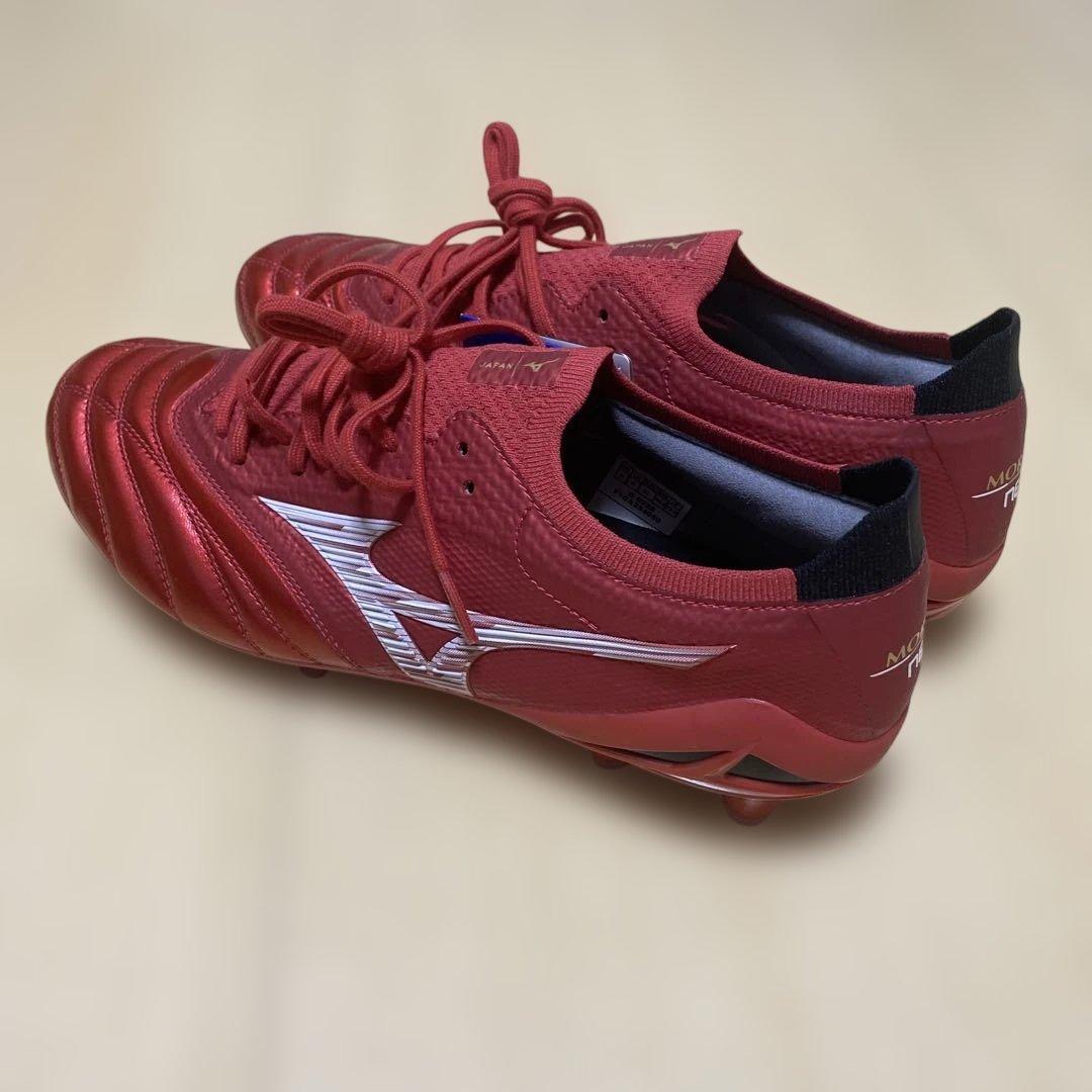 チョロキー 新品 ミズノ モレリアネオ4 β JAPAN 赤白黒 27.0