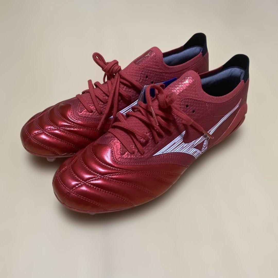 チョロキー 新品 ミズノ モレリアネオ4 β JAPAN 赤白黒 27.0