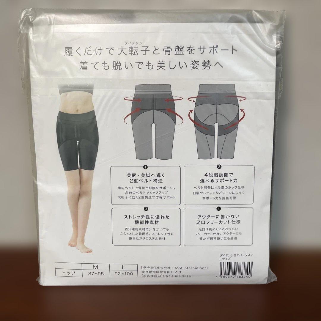 LAVA ダイテンシ美スパッツ AIR Lサイズ