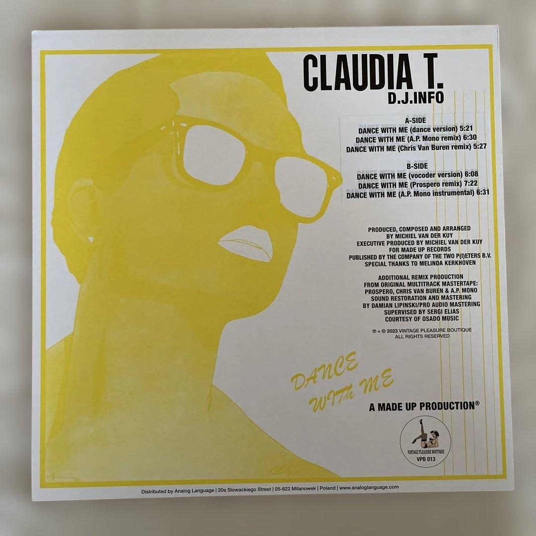 Claudia T. 　Dance With Me 　VPB 013