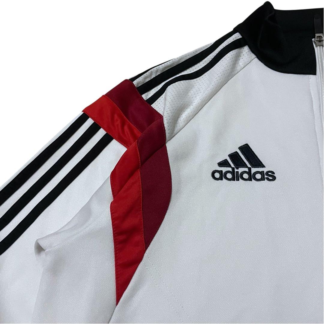 adidasドイツ代表ジャージM白黒赤トラックジャケット2014モデルy2k