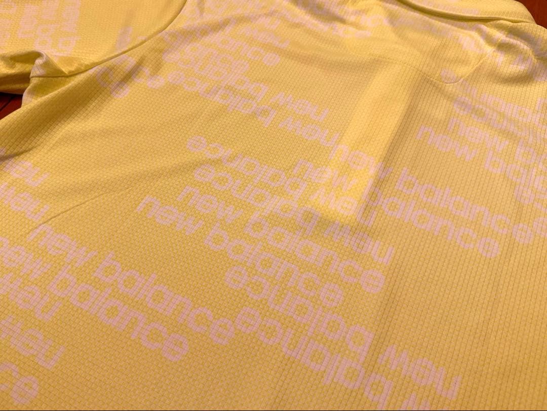 New Balance イエロー ポロシャツ　M