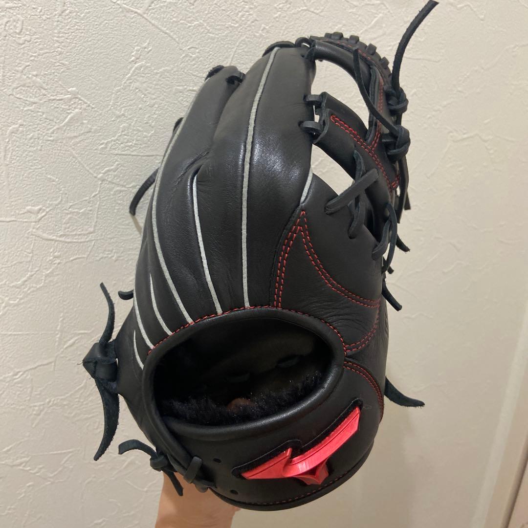 ミズノ　型付け済み　軟式グローブ