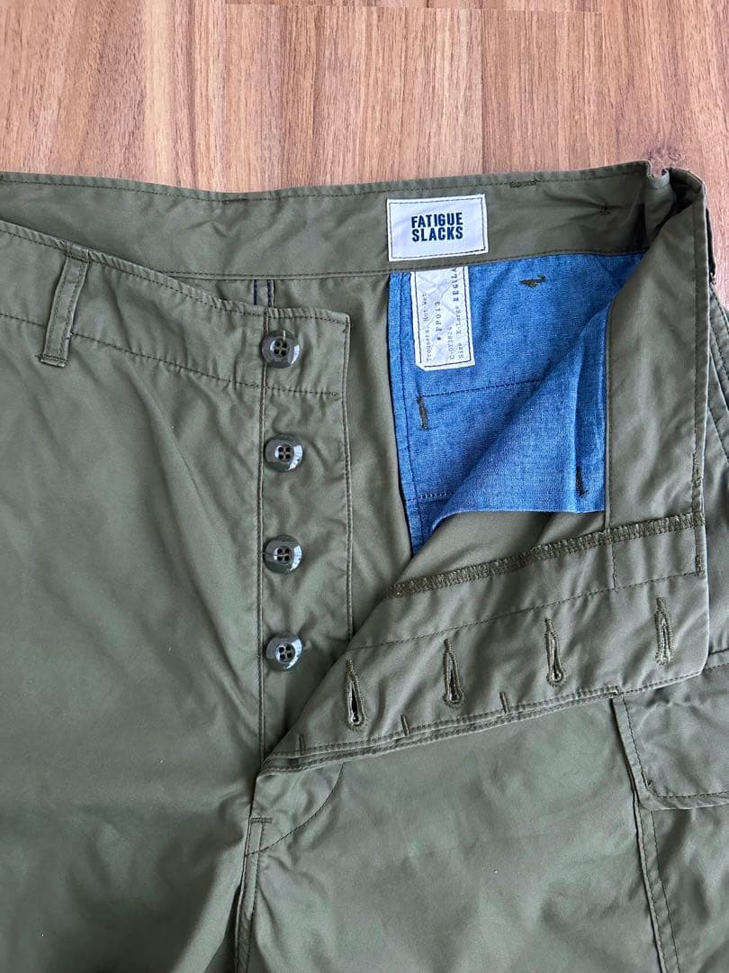 CORONAコロナ FATIGUE SLACKS カーゴパンツ オリーブグリーン