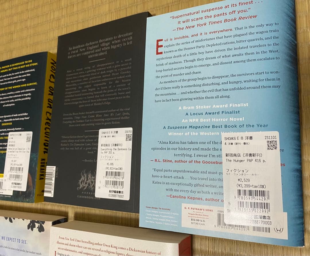 English Novels スリラー 洋書 8枚セット