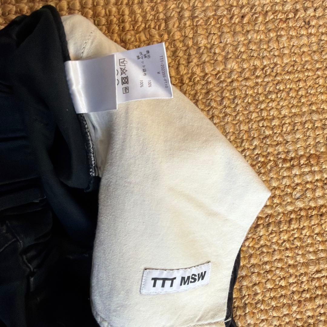 23ss TTT_MSW デニムパンツ