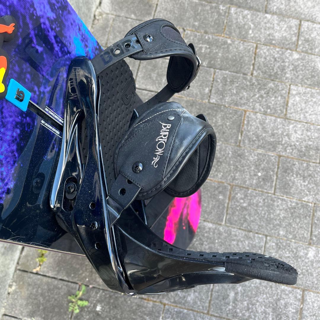 甚*吾様 BURTON SOCIAL 142㎝ 【ビンディング付】