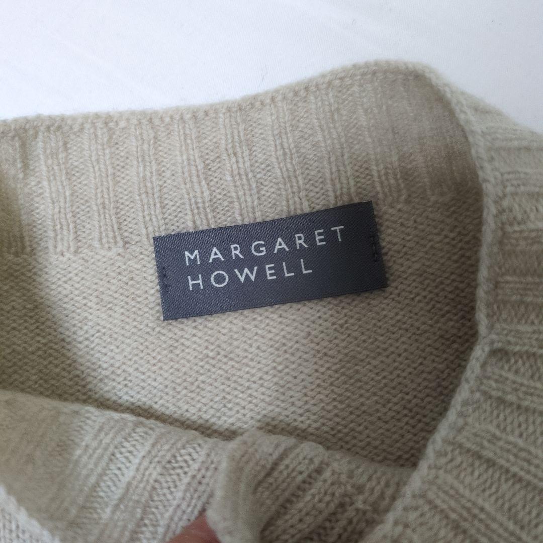 【25AW】マーガレットハウエル 毛、カシミヤ ベスト 2