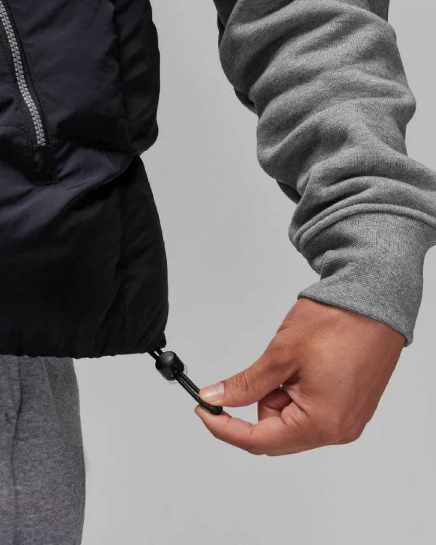ナイキ　ジョーダン　エッセンシャル　パデッド　ダウンベスト　2XL 黒　ブラック