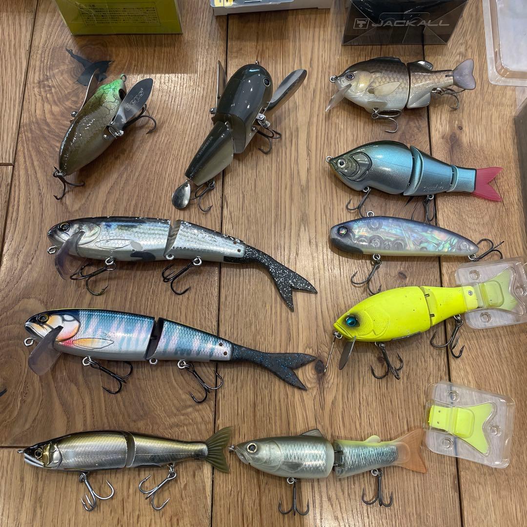 バス釣り引退セット　ビッグベイトセット