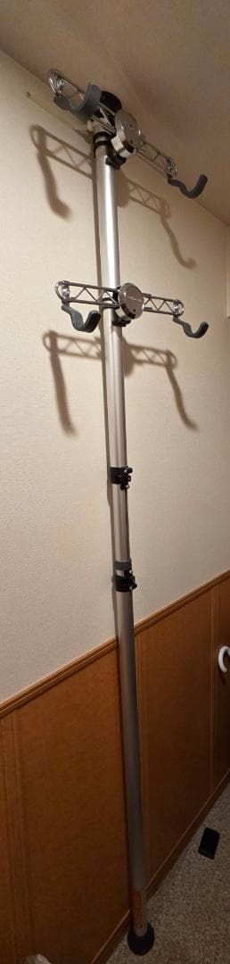 ミノウラ バイクタワー20D シルバー(室内展示什器)(2台用)
