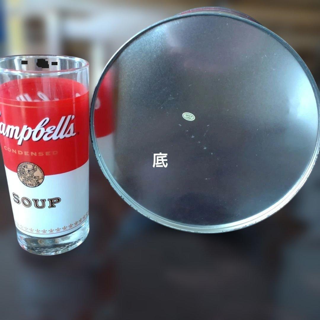 Campbell's コンデンススープ缶グラス4個セットアメリカン雑貨新品未使用