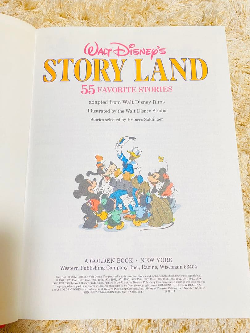 80s ディズニー　ア　ゴールデンブック　ストーリーランド　55話収録　英語版